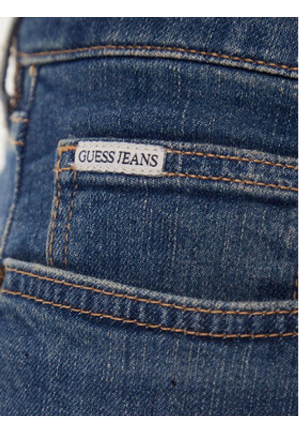 Guess Jeans Jeansy M5BA1C D002C Niebieski Slim Fit. Kolor: niebieski
