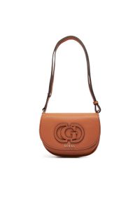 Guess Torebka Calebra Mini HWBG95 36780 Brązowy. Kolor: brązowy. Materiał: skórzane