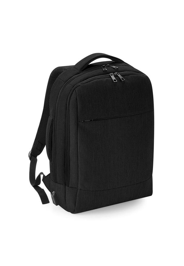 QUADRA - Qtech Charge Convertible Backpack. Kolor: czarny