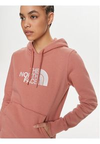 The North Face Bluza Drew Peak Pull NF0A55EC Różowy Regular Fit. Kolor: różowy. Materiał: bawełna #5