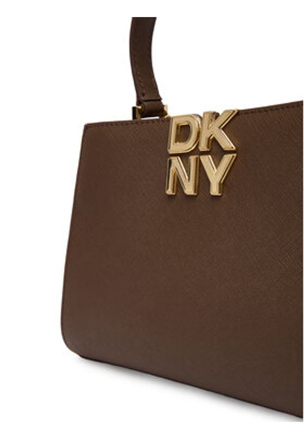 DKNY Torebka Foster R52D1L93 Brązowy. Kolor: brązowy. Materiał: skórzane
