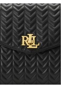 Lauren Ralph Lauren - LAUREN RALPH LAUREN Torebka 431966766003 Czarny. Kolor: czarny. Materiał: skórzane #5