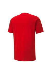 Czerwony T-Shirt Puma Teamgoal 23 Casuals Tee Dorosłych. Kolor: czerwony. Materiał: bawełna