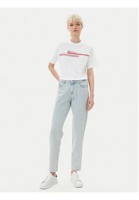 Karl Lagerfeld Jeans T-Shirt A2W17032 Biały Relaxed Fit. Kolor: biały. Materiał: bawełna #3