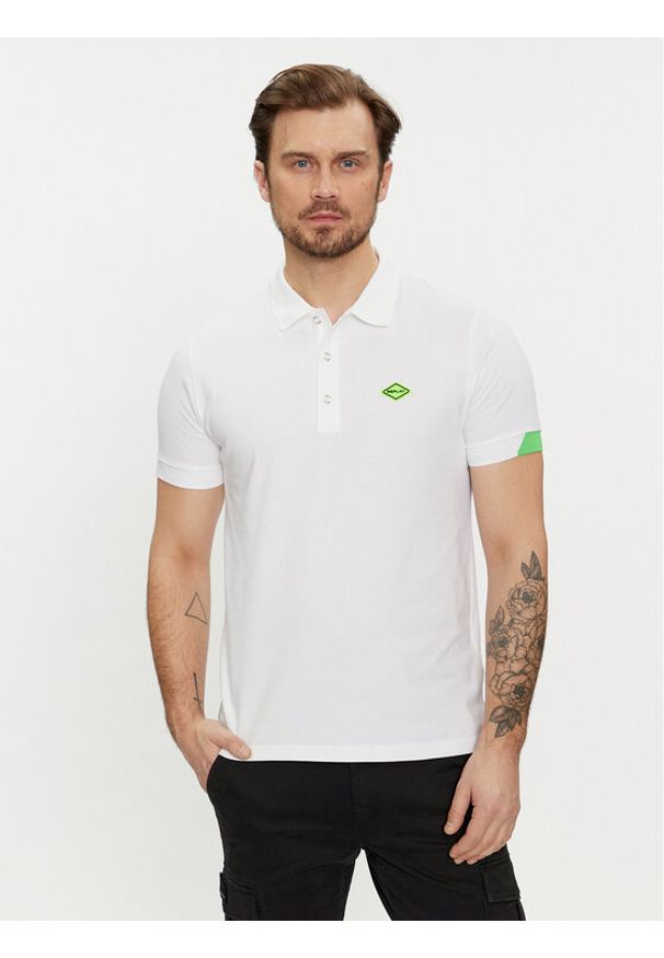 Replay Polo M3540A.000.20623 Écru Regular Fit. Typ kołnierza: polo. Materiał: bawełna