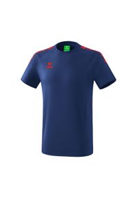 ERIMA - Koszulka dziecięca Erima 5-C Essential. Kolor: wielokolorowy, niebieski, czerwony. Materiał: bawełna. Sport: piłka nożna #1