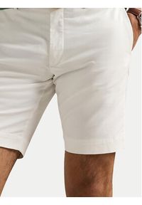 Polo Ralph Lauren Szorty materiałowe 710646709001 Biały Slim Fit. Kolor: biały. Materiał: bawełna #3