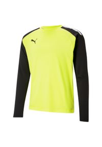 Jersey Puma teamPACER GK LS Jersey. Kolor: wielokolorowy, czarny, żółty. Materiał: jersey #1