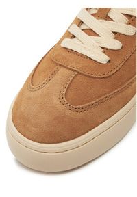 Calvin Klein Jeans Sneakersy Classic Cupsole Laceup Wt Wm YW0YW01833 Brązowy. Kolor: brązowy. Materiał: zamsz, skóra #6