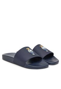 Polo Ralph Lauren Klapki 809962615002 Granatowy. Kolor: niebieski #5