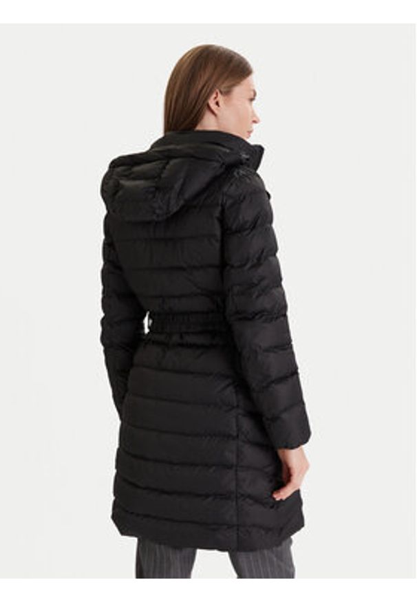 Geox Kurtka puchowa Catria W5626F T3152 F9000 Czarny Slim Fit. Kolor: czarny. Materiał: syntetyk