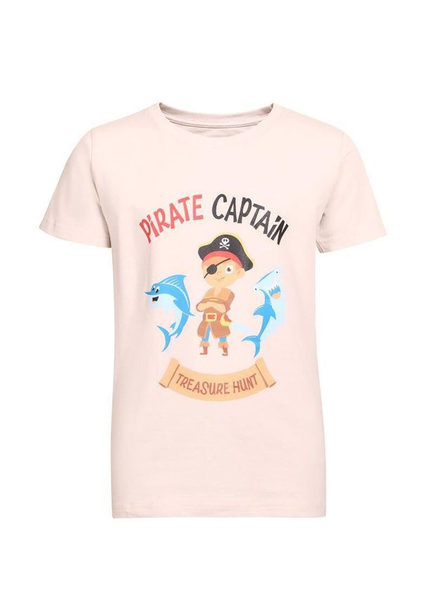 Naak - T-shirt Dziecięcy Nax Goreto 116-122 z Miękkiej Bawełny. Kolor: wielokolorowy. Materiał: bawełna