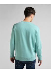 Lee - LEE WOBBLY LEE SWS MĘSKA BLUZA KLASYCZNA MINT BLUE L81MSPUD. Styl: klasyczny #3