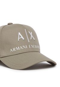 Armani Exchange Czapka z daszkiem 954039 CC513 U6167 Beżowy. Kolor: beżowy. Materiał: materiał, bawełna #3