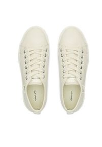 GANT - Gant Sneakersy Carroly Sneaker 28538621 Beżowy. Kolor: beżowy. Materiał: materiał #4