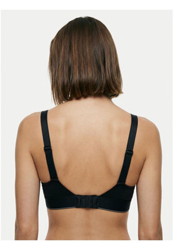 Calvin Klein Underwear Biustonosz top LV00QF8877 Czarny. Kolor: czarny. Materiał: syntetyk