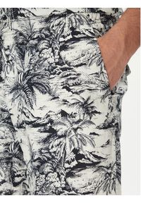 TOMMY HILFIGER - Tommy Hilfiger Szorty materiałowe MW0MW39284 Granatowy Regular Fit. Kolor: niebieski. Materiał: len #3