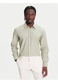 BOSS Koszula Relegant 50518304 Zielony Regular Fit. Kolor: zielony. Materiał: bawełna
