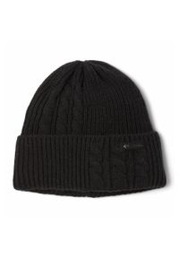 columbia - Czapka Zimowa Unisex Columbia Agate Pass Cable Knit Beanie. Kolor: czarny. Sezon: zima. Styl: sportowy #1
