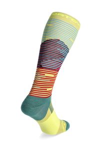 ORTOVOX - Skarpety merino Ortovox All Mountain Long Socks. Kolor: zielony