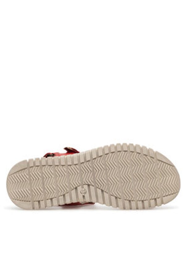 Go Soft Sandały WB-ULE-01 Czerwony. Kolor: czerwony. Materiał: skóra. Styl: street