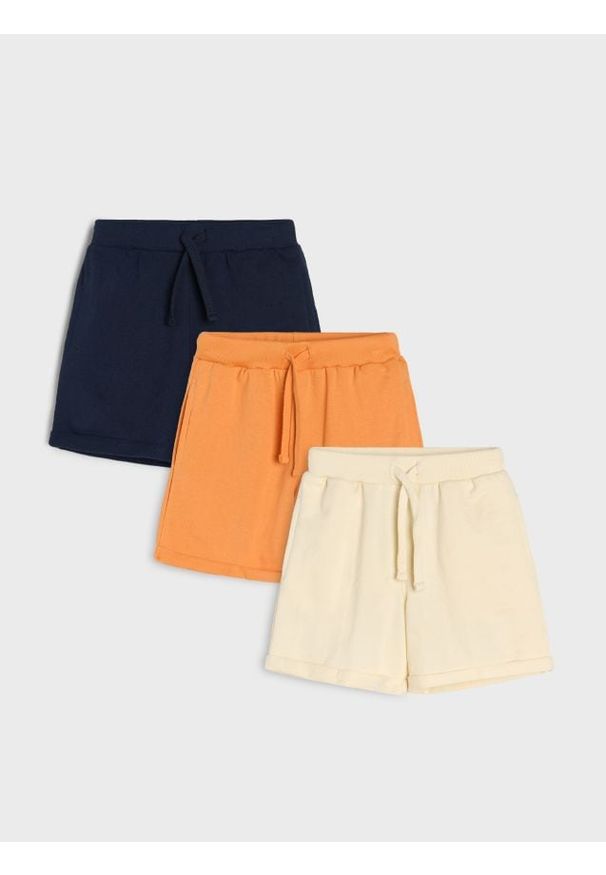 Sinsay - Szorty 3 pack - wielobarwny