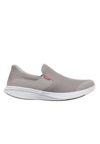 Sneakers męskie MBT SF-Modena III Slip On. Zapięcie: bez zapięcia. Kolor: czerwony, szary, wielokolorowy