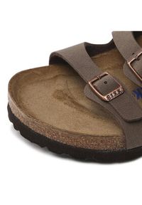 Birkenstock Klapki Florida 0053881 Brązowy. Kolor: brązowy. Materiał: skóra