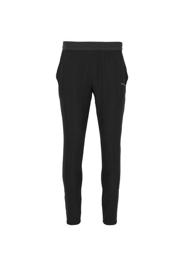 ELITE LAB - Spodnie treningowe Elite Lab Run. Kolor: czarny. Materiał: dresówka. Styl: wakacyjny