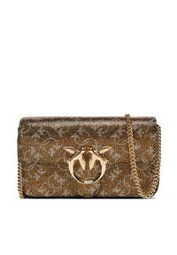 Pinko - PINKO Torebka Love One Pocket C AI 24-25 PLTT 100061 A20D Złoty. Kolor: złoty #1
