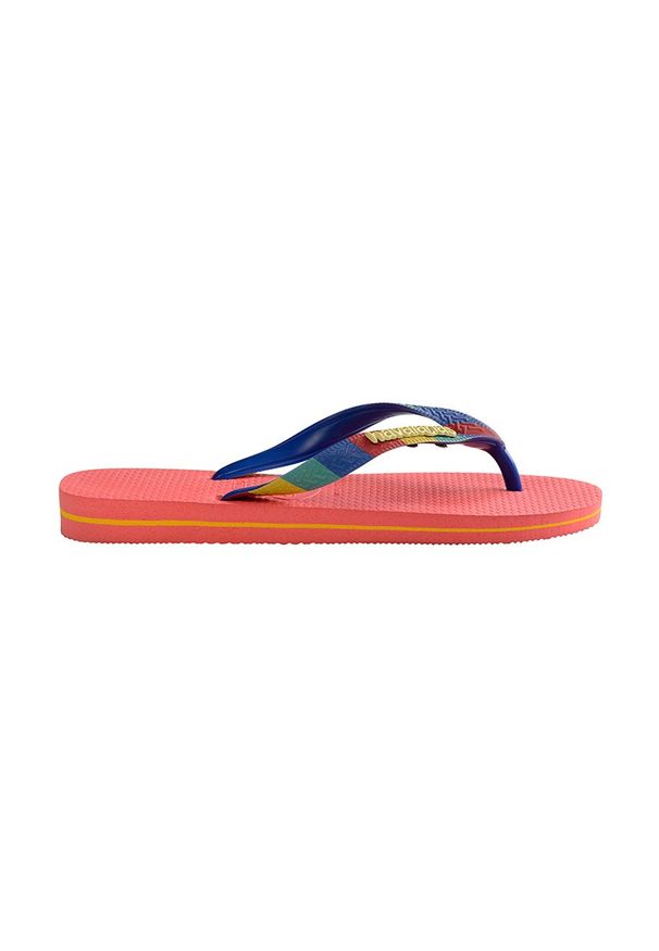 Havaianas - HAVAIANAS TOP VERANO > H4144660-6024P. Materiał: guma, syntetyk, materiał. Wzór: paski. Styl: klasyczny