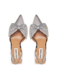 Steve Madden Sandały Niteowl-R SM11003534 Srebrny. Kolor: srebrny. Materiał: materiał