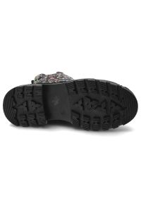 Kolorowe Botki Artiker Stylowe Obuwie Damskie Premium. Okazja: na co dzień. Materiał: jeans, materiał. Wzór: kolorowy. Styl: elegancki #4