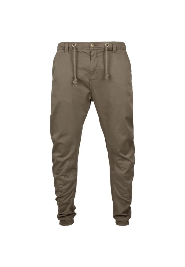 Urban Classics - Spodnie Do Joggingu Damskie Rozciągliwe. Kolor: zielony. Długość: długie. Sport: bieganie