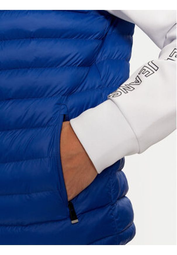 Pepe Jeans Kamizelka Red Bull Racing RU400005 Niebieski Regular Fit. Kolor: niebieski. Materiał: syntetyk