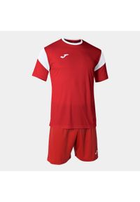 Zestaw piłkarski dla chłopców Joma Phoenix. Kolor: czerwony, biały, wielokolorowy. Materiał: dresówka. Sport: piłka nożna