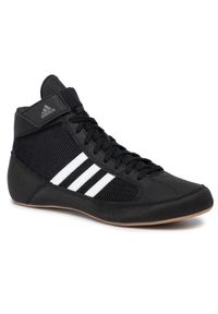 Adidas - adidas Buty na siłownię Hvc AQ3325 Czarny. Kolor: czarny. Materiał: materiał. Sport: fitness