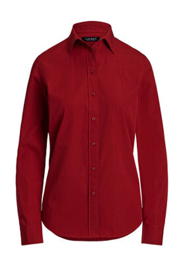 Lauren Ralph Lauren - LAUREN RALPH LAUREN Koszula 200925378004 Czerwony Relaxed Fit. Kolor: czerwony. Materiał: bawełna