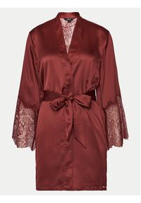 Hunkemöller Szlafrok Camille 300601 Czerwony. Kolor: czerwony. Materiał: syntetyk #2