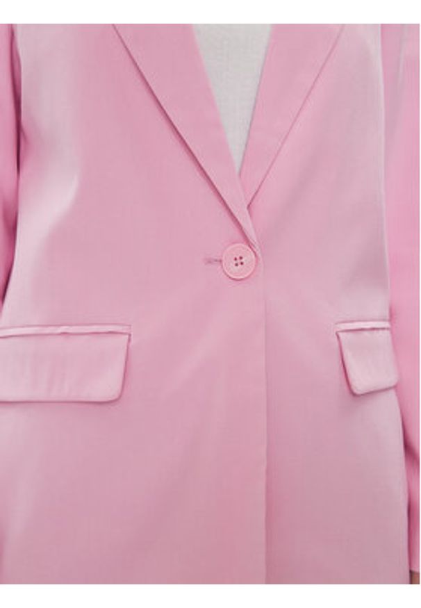 Vero Moda Marynarka Carmen 10287190 Różowy Boxy Fit. Typ kołnierza: typu carmen. Kolor: różowy. Materiał: wiskoza
