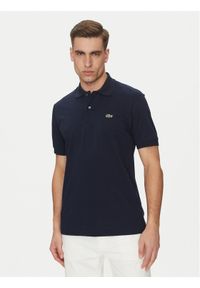Lacoste Polo PH9851 Granatowy Classic Fit. Typ kołnierza: polo. Kolor: niebieski. Materiał: bawełna, syntetyk #1