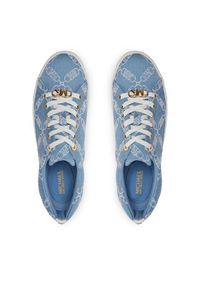 MICHAEL Michael Kors Sneakersy Keaton Lace Up 43R4KTFS2Y Niebieski. Kolor: niebieski. Materiał: materiał #6