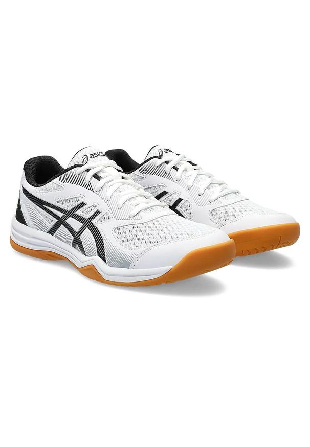 Buty do badmintona męskie Asics Upcourt 5 WH 103. Kolor: wielokolorowy, żółty