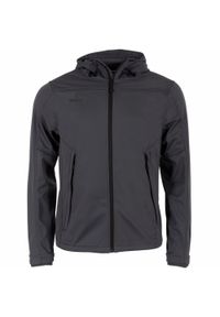 STANNO - Kurtka puchowa Stanno Prime Softshell. Kolor: wielokolorowy, szary, brązowy. Materiał: puch, softshell. Styl: elegancki