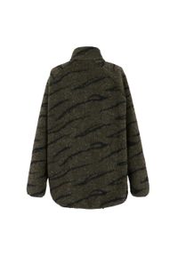 Regatta - Bluza Polarowa Damska Borg Pełen Suwak Frankie. Kolor: czarny, wielokolorowy, zielony. Materiał: polar. Sezon: zima #2