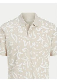 Jack & Jones - Jack&Jones Polo Jeff 12269236 Beżowy Standard Fit. Typ kołnierza: polo. Kolor: beżowy. Materiał: bawełna