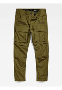 G-Star RAW - G-Star Raw Spodnie materiałowe 3D D23636-D384-C744 Zielony Tapered Fit. Kolor: zielony. Materiał: bawełna #4