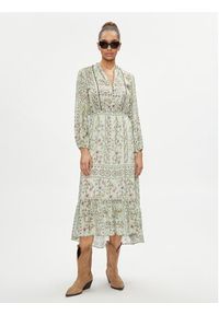 Replay Sukienka letnia W9105.000.74956 Zielony Regular Fit. Kolor: zielony. Materiał: wiskoza. Sezon: lato #3