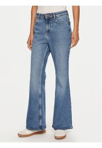 Wrangler Jeansy Fierce 112356799 Niebieski Flare Fit. Kolor: niebieski