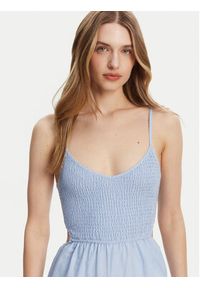 Billabong Sukienka letnia EBJWO03003 Niebieski Regular Fit. Kolor: niebieski. Materiał: bawełna. Sezon: lato